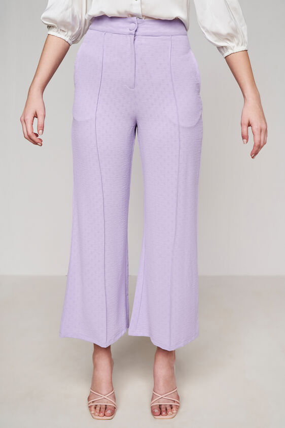 Lilac Solid Flared Bottom, Lilac, image 3